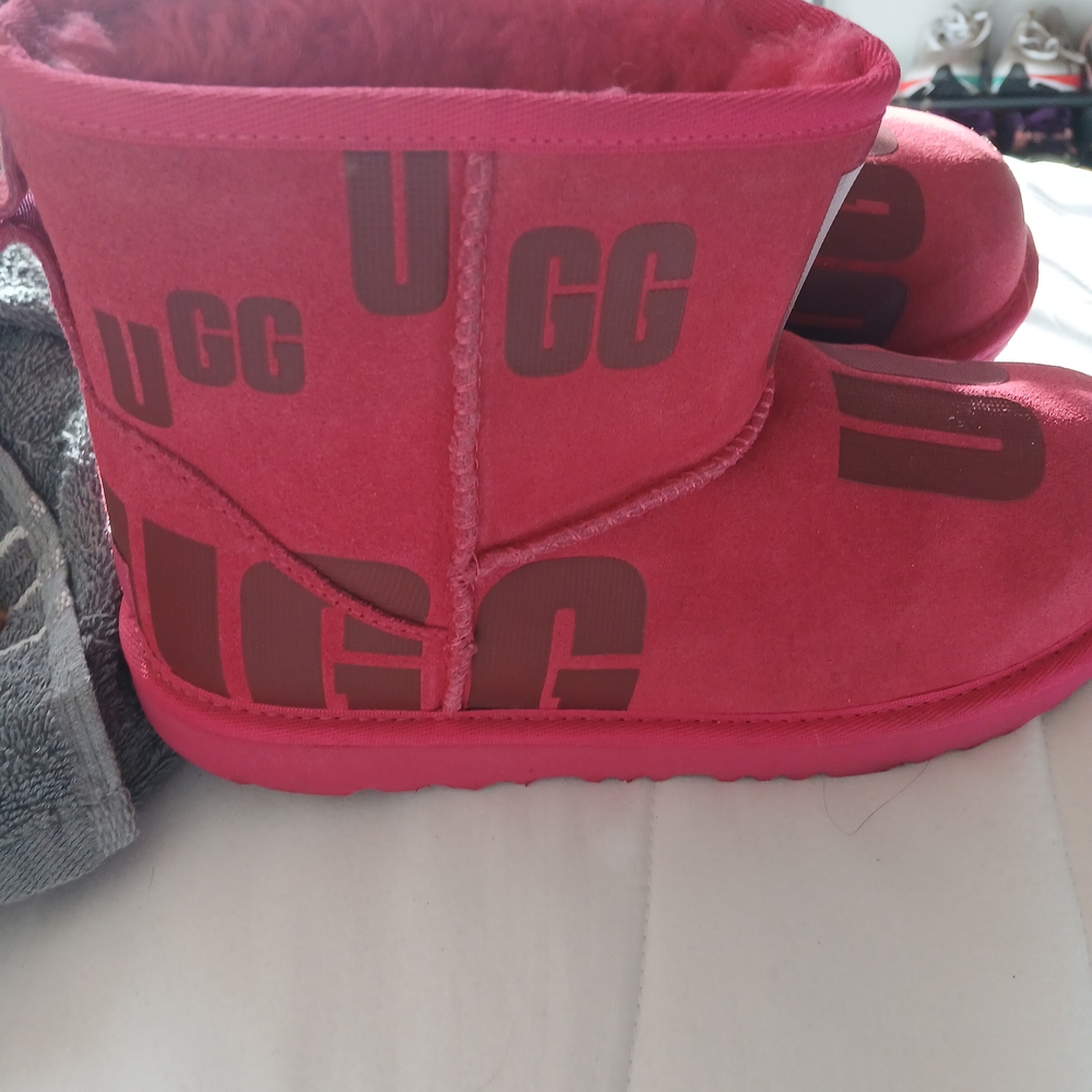 UGG Kids Pink Boots